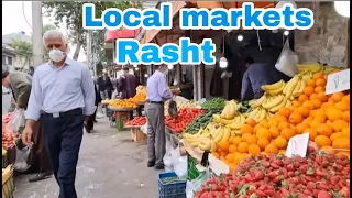 Local markets of Rasht city | Gilan province | 2022