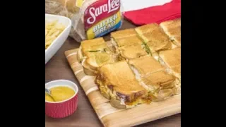 Sara Lee Sheet Pan Party Sandwiches