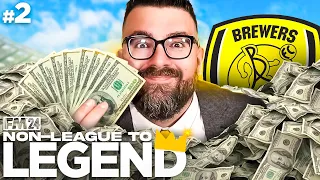 £5 MILLION TO SPEND! | Part 2 | BURTON | Non-League to Legend FM24