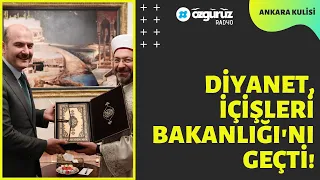 2022: Diyanet, İçişleri Bakanlığı'nı geçti!