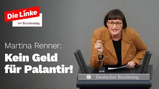 Kein Geld für Palantir!