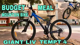 BUDGET MEAL XC BIKE ( GIANT LIV TEMP 4)