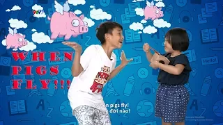 Học tiếng Anh đơn giản | English in a minute | "When pigs fly" [Eng/viet sub]😄