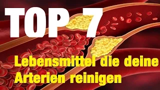 Lebensmittel die deine Arterien reinigen | TOP 7 TIME | HD |