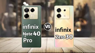 infinix Note 40 Pro vs infinix Zero 30 5G: Full Comparison ⚡ Which Should You Buy?