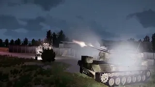 GEPARD ANTI-AIR TANK in Action - SPAAG - Simulation - ArmA 3