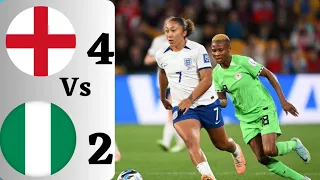 England vs Nigeria (4-2) penalties shootouts| FIFA women's world cup, 2023. #nigeria #england