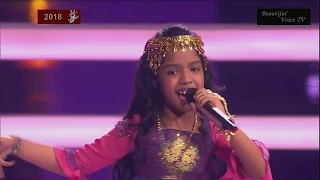 'Yalla' (English, Arabic). Veronica/lavalina/Eden. The Voice Kids Russia 2018.