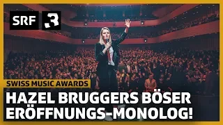 Hazel Bruggers bitterböser Opening-Monolog | Swiss Music Awards 2020
