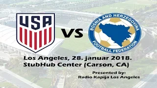 USA vs Bosnia & Herzegovina Los Angeles
