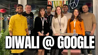 Celebrated Diwali in Google Warsaw Office - Vlog