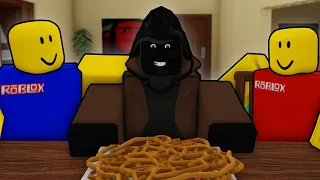 WEIRD STRICT DAD, BUT STRANGER IS FRIENDLY! Roblox Animation