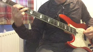 TOUCHING THE UNTOUCHABLES BY MEN AT WORK Bass Cover