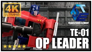 Transform Element TE-01 Leader Op Transformers Masterpiece Optimus Prime