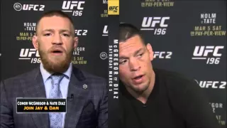 Nate Diaz doesn't know what a gazelle is