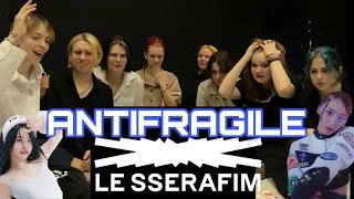 LE SSERAFIM (르세라핌) 'ANTIFRAGILE'  M/V | REACTION