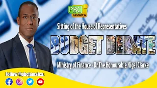 Sitting of the House of Representatives || Budget Debate – Minister of Finance - March 9, 2021
