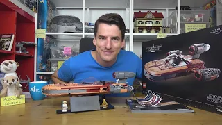 Früh gekommen und sehr schnell fertig: LEGO® Star Wars 75341 UCS Luke Skywalker’s Landspeeder