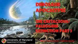 Lecture 41 Dinosaur Apocalypse: The K/Pg Extinction Part 3