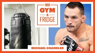 UFC Lightweight Michael Chandler Shows Off His Home Gym & Fridge | Gym & Fridge | Men's Health