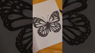 How To Draw A Butterfly #drawing