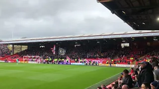 Bojan Miovski goal is allowed after VAR check. Aberdeen v Rangers 23/04/23