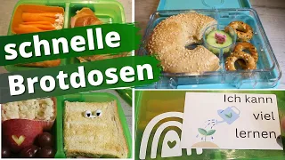 4 schnelle Brotdosen Ideen für die Schule | gabelschereblog