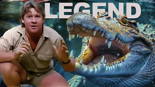 Steve Irwin Confronts Massive Saltwater Crocodile in the Australian Outback | Crocs Down Under