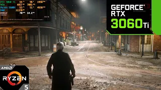 Red Dead Redemption 2 : RTX 3060 Ti + Ryzen 5600X : Ultra Graphics, DLSS ON/OFF