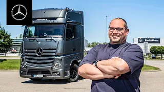 Collecting a new Actros Edition 2 in Wörth | Mercedes-Benz Trucks