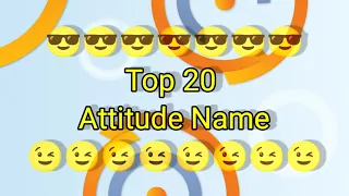 Top 20 Attitude Name 😎 Choose One Number 🔥 Love Quiz Game 😀 love quiz #entertainingworld #lovequiz