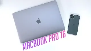 Обзор нового MacBook Pro 16 за 233,000₽! Тесты, бенчмарки, игры