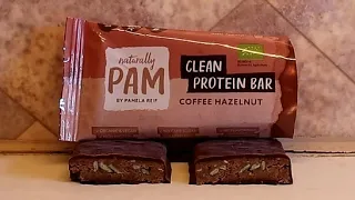 #Taste-Test- naturally Pam Clean Protein Bar ☕ Coffee-Hazelnut 🌰