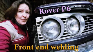 Rover P6 - Welding work on the front hockey stick