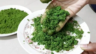 How to make artificial grass within a second