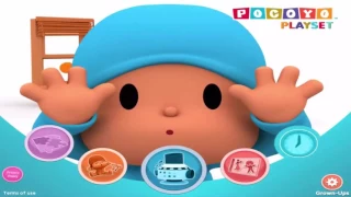 Pocoyo Playset: My Day | Kids Play Puzzle Game | Educational English Games For Kids