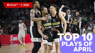 Top 10 Plays | April | 2022-23 Turkish Airlines EuroLeague