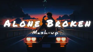 Sad Alone Broken Mashup | Lofi pupil | Bollywood spongs | Heart touch Lo-fi Mix #lofimind36