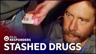 Suspicious Suspect's Drugs Found Stashed In Deodorant Bottle | Cops | Real Responders