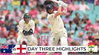 England rattled before Bairstow, Stokes dig in | Men's Ashes 2021-22