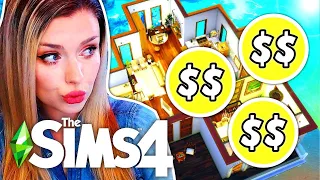 Every Room is The EXACT SAME PRICE // Sims 4 Build Challenge