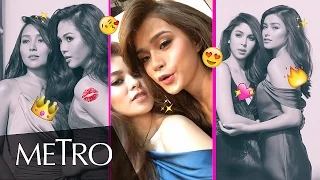 SNAPCHAT! Kathryn, Janella, Julia, Liza, and All Our Cover Girls During #MetroXStarMagic25 Shoot