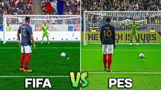 Кайлиан Мбаппе, пенальти • FIFA vs PES (2017-2023)