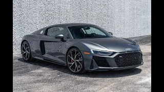 2021 Audi R8 V10 RWD with the Carbon Exterior Pack, Carbon Interior Pack, and Diamond Stitch Pack!