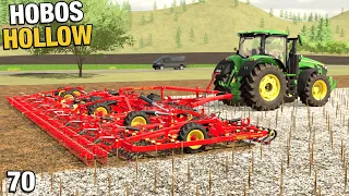 BIG CULTIVATOR UPGRADE AND NEW FIELD Hobos Hollow X4 FS22 Ep 70