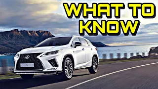 What Everyone NEEDS To Know About The 2022 Lexus RX