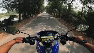 Pure sound of Yamaha WR 155R with Norifumi N4 exhaust !!