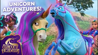 Riding Unicorns 🦄 at Unicorn Academy | Cartoons for Kids