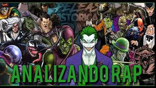 Analizando Rap || Villanos de Batman vs Villanos de Spiderman || De Pandia Rap ft varios