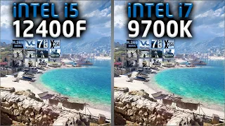 Intel i5 12400 vs i7 9700K Benchmarks – 15 Tests 🔥